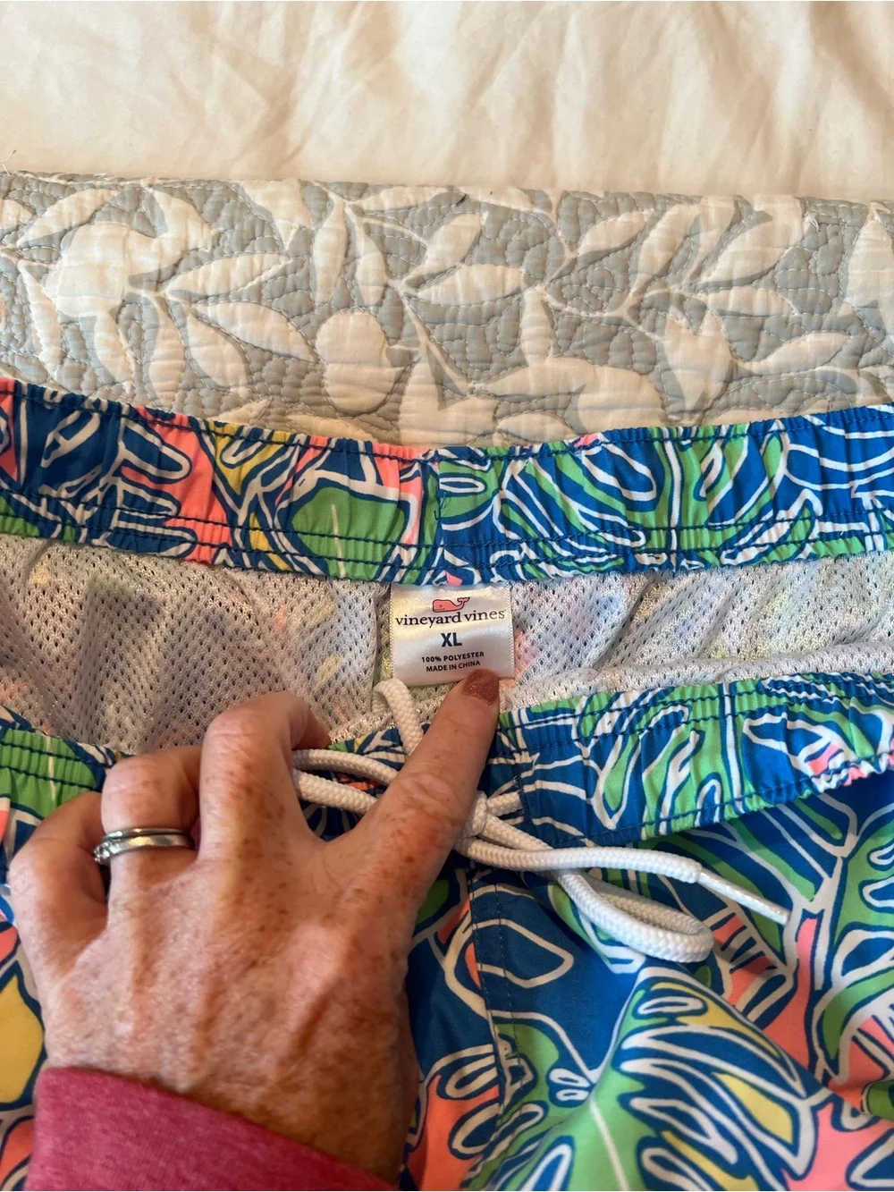 Vineyard Vines Men’s Swim Trunks - Blue, Green, Pink, Yellow